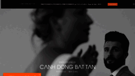 What Canhdongbattanstudio.com website looked like in 2018 (5 years ago)