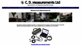What Cdmeasurements.co.uk website looked like in 2018 (5 years ago)
