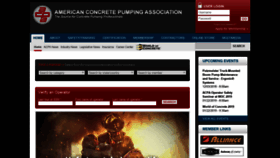 What Concretepumpers.com website looked like in 2018 (5 years ago)
