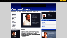 What Castingzeitung.de website looked like in 2018 (5 years ago)