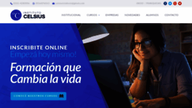 What Celsiusinstituto.com.ar website looked like in 2018 (5 years ago)