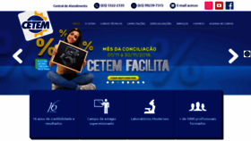 What Cetemcba.com website looked like in 2018 (5 years ago)