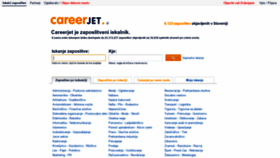 What Careerjet.si website looked like in 2018 (5 years ago)
