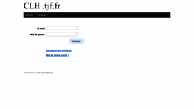 What Clh.tjf.fr website looked like in 2018 (5 years ago)