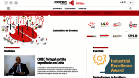 What Cotecportugal.pt website looked like in 2018 (5 years ago)