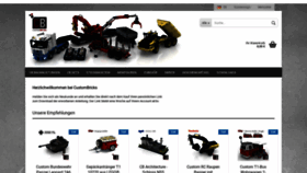 What Custombricks.de website looked like in 2018 (6 years ago)
