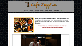 What Cafezuppina.com website looked like in 2018 (5 years ago)