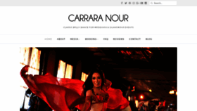What Carraranour.com website looked like in 2018 (5 years ago)