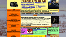 What Chatsdesrues.ch website looked like in 2018 (5 years ago)