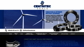 What Centritecseals.com website looked like in 2018 (5 years ago)