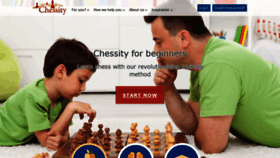 What Chessity.com website looked like in 2018 (5 years ago)