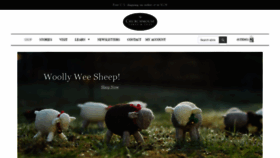 What Churchmouseyarns.com website looked like in 2018 (5 years ago)