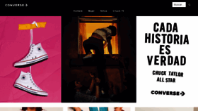 What Converse.com.ar website looked like in 2018 (5 years ago)