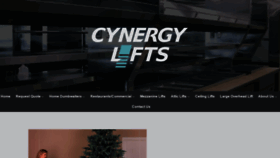 What Cynergylifts.com website looked like in 2018 (5 years ago)