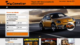 What Camelcar.com website looked like in 2018 (5 years ago)