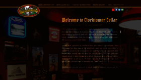 What Clocktowercellar.com website looked like in 2018 (5 years ago)