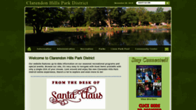What Clarendonhillsparkdistrict.org website looked like in 2018 (5 years ago)