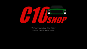 What C10store.com website looked like in 2018 (5 years ago)