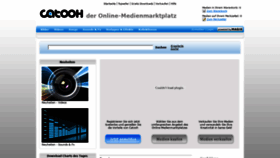 What Catooh.com website looked like in 2018 (5 years ago)