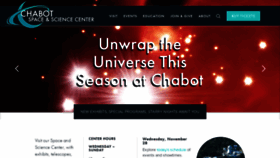 What Chabotspace.org website looked like in 2018 (5 years ago)