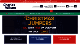 What Cwclothes.co.uk website looked like in 2018 (5 years ago)