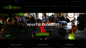 What Crossfitnwa.com website looked like in 2018 (5 years ago)
