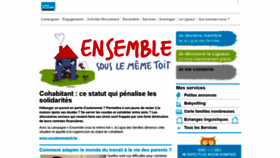 What Citoyenparent.be website looked like in 2018 (5 years ago)