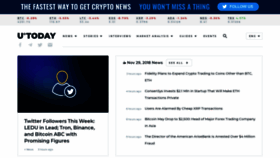 What Cryptocomes.com website looked like in 2018 (5 years ago)