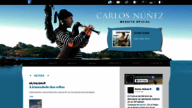 What Carlos-nunez.com website looked like in 2018 (5 years ago)