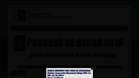 What Colegiochile.cl website looked like in 2018 (5 years ago)
