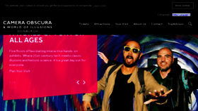 What Camera-obscura.co.uk website looked like in 2018 (7 years ago)