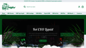 What Cannabalcbd.com website looked like in 2018 (5 years ago)