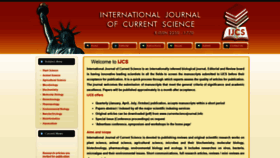 What Currentsciencejournal.info website looked like in 2018 (5 years ago)