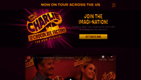 What Charlieonbroadway.com website looked like in 2018 (5 years ago)