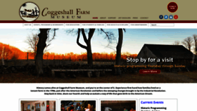 What Coggeshallfarm.org website looked like in 2018 (5 years ago)