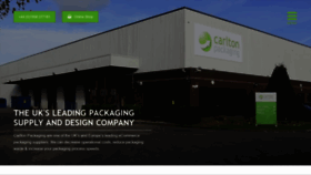 What Carltonpackaging.com website looked like in 2018 (5 years ago)