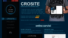 What Crosite.com website looked like in 2018 (5 years ago)