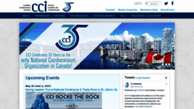 What Cci.ca website looked like in 2018 (5 years ago)