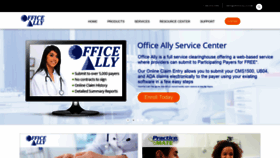 What Cms.officeally.com website looked like in 2018 (5 years ago)