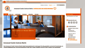 What Cardio-centrum.de website looked like in 2018 (5 years ago)