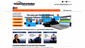 What Corporatecaronline2.com website looked like in 2018 (5 years ago)