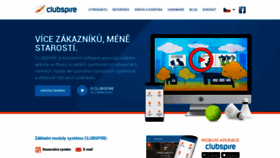 What Clubspire.com website looked like in 2018 (5 years ago)