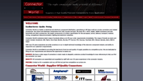 What Connectorworld.com.au website looked like in 2018 (5 years ago)