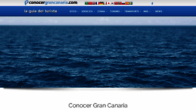 What Conocergrancanaria.com website looked like in 2018 (5 years ago)