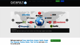 What Catapultdistribution.com website looked like in 2018 (5 years ago)