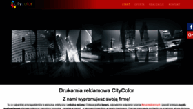 What Citycolor.pl website looked like in 2018 (5 years ago)