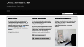 What Christians-bastel-laden.de website looked like in 2018 (5 years ago)