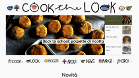 What Cookthelook.it website looked like in 2018 (5 years ago)
