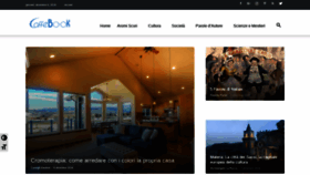 What Caffebook.it website looked like in 2018 (7 years ago)