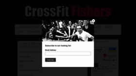 What Crossfitfishers.com website looked like in 2018 (5 years ago)